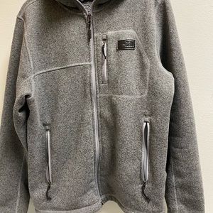 North Face full zip fleece jacket.